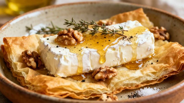Feuille de brick au chèvre recette savoureuse et facile