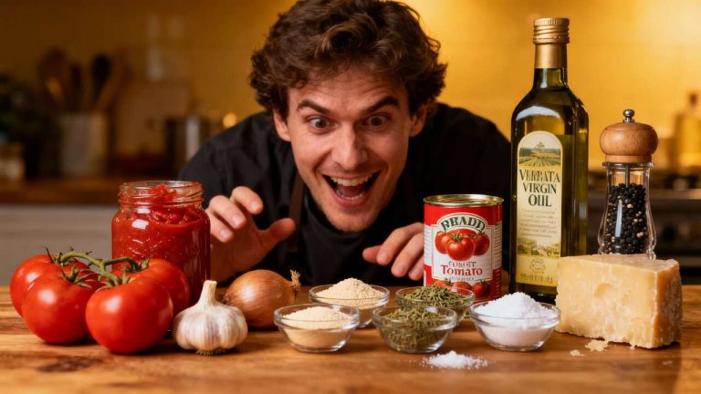Le secret des chefs étoilés pour une sauce tomate maison au goût incomparable une astuce toute simple à copier