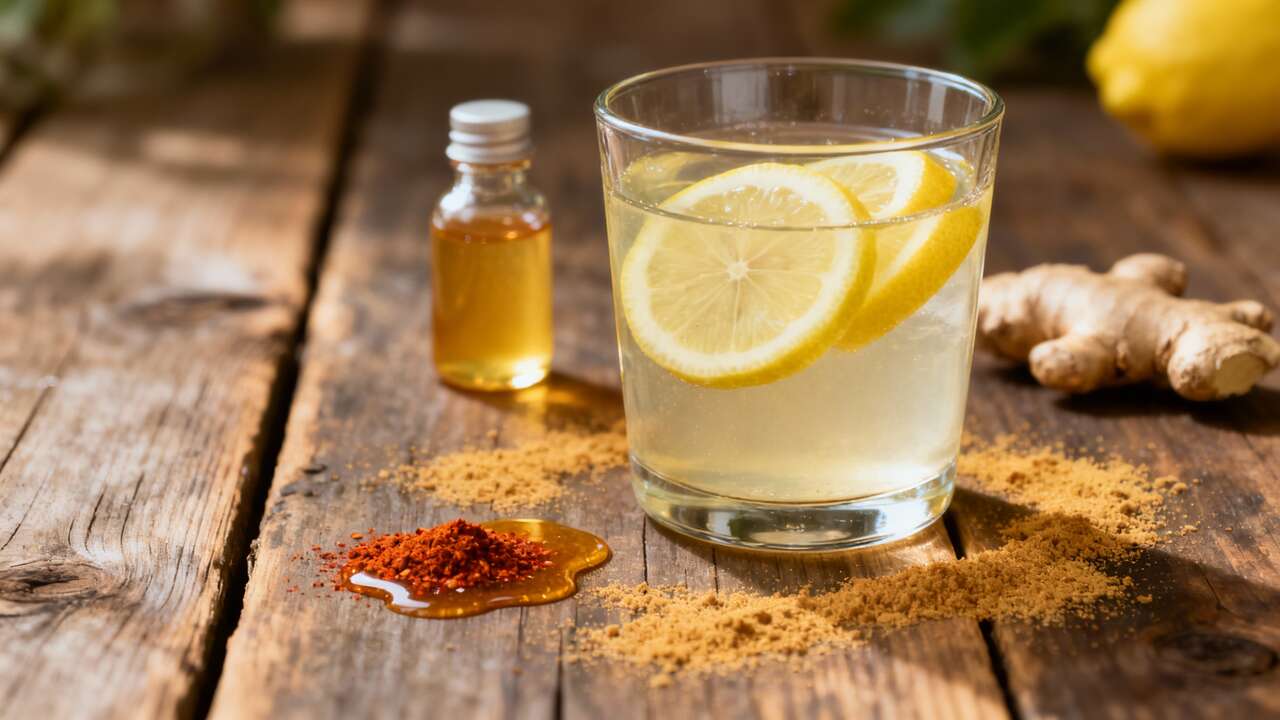 Cette boisson citron gingembre fait fondre les ballonnements en quelques jours
