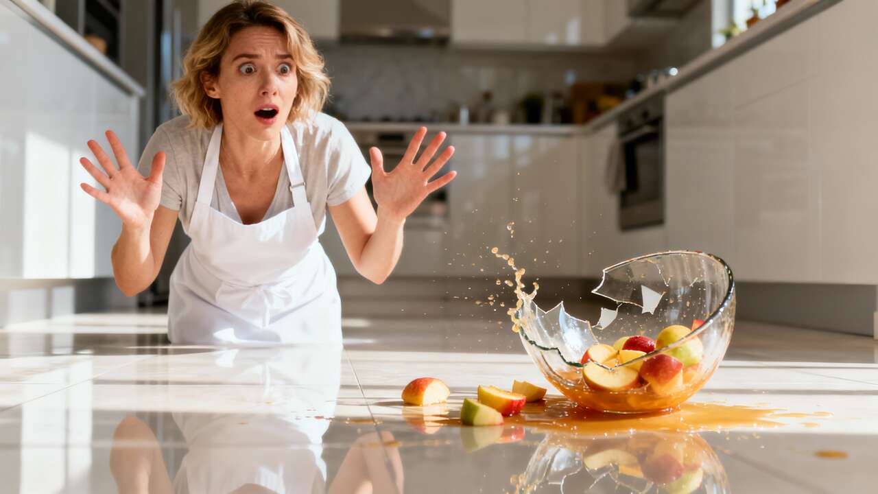 Ni javel ni frottage l&rsquo;astuce magique pour des sols de cuisine étincelants sans effort