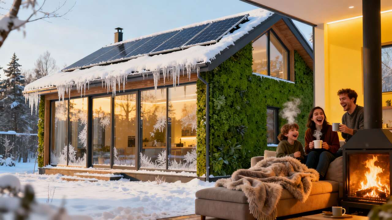 Zéro chauffage, 23 °C à l'intérieur  même en hiver: le secret ingénieux d’une maison passive réussie
