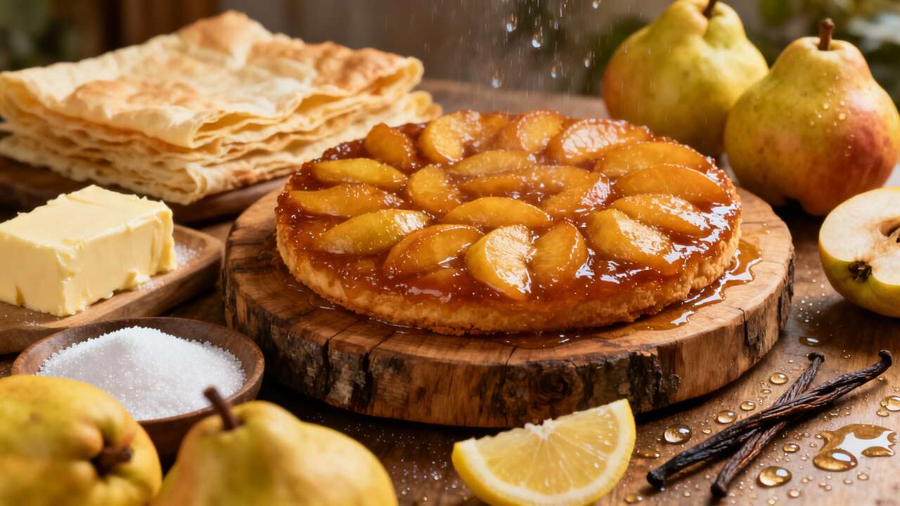 Pourquoi cette Tarte Tatin aux coings est bien meilleure qu'une tarte aux pommes simple