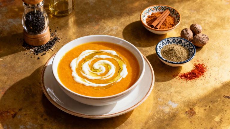 Oubliez la soupe aux légumes classique : Ce velouté de potimarron aux épices va tout changer