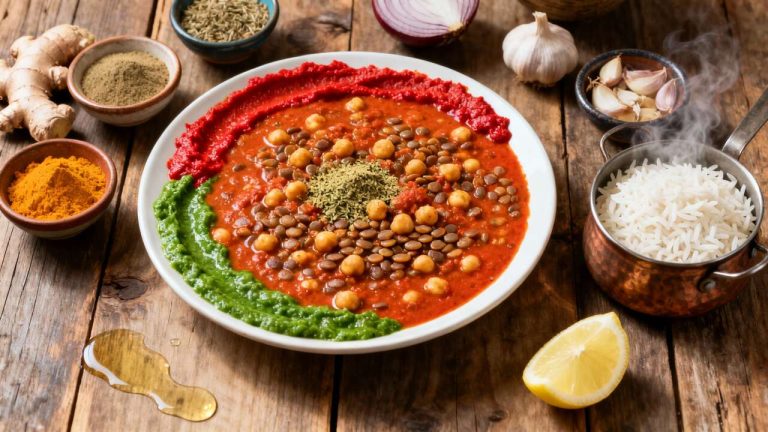 Le plat d’hiver le plus rapide de Julie Andrieu : Un Curry in a hurry prêt en moins de 40 minutes