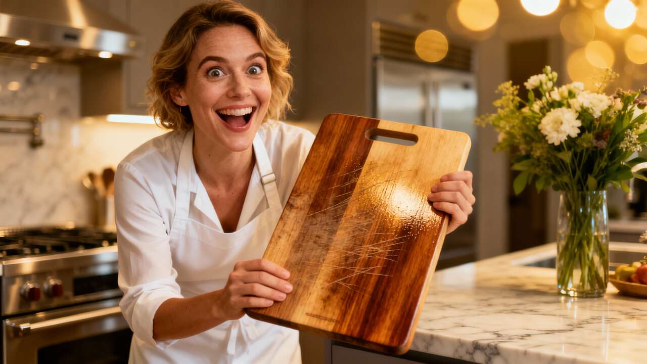 L’astuce de génie des restaurateurs pour rendre une planche à découper impeccable et désinfectée