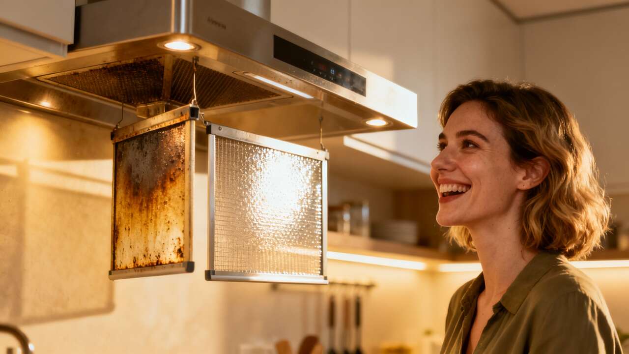 Comment dégraisser les filtres de la hotte en 5 minutes sans frotter